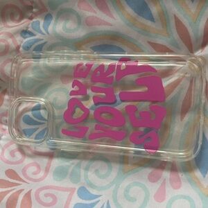 Love Yourself Iphone Case